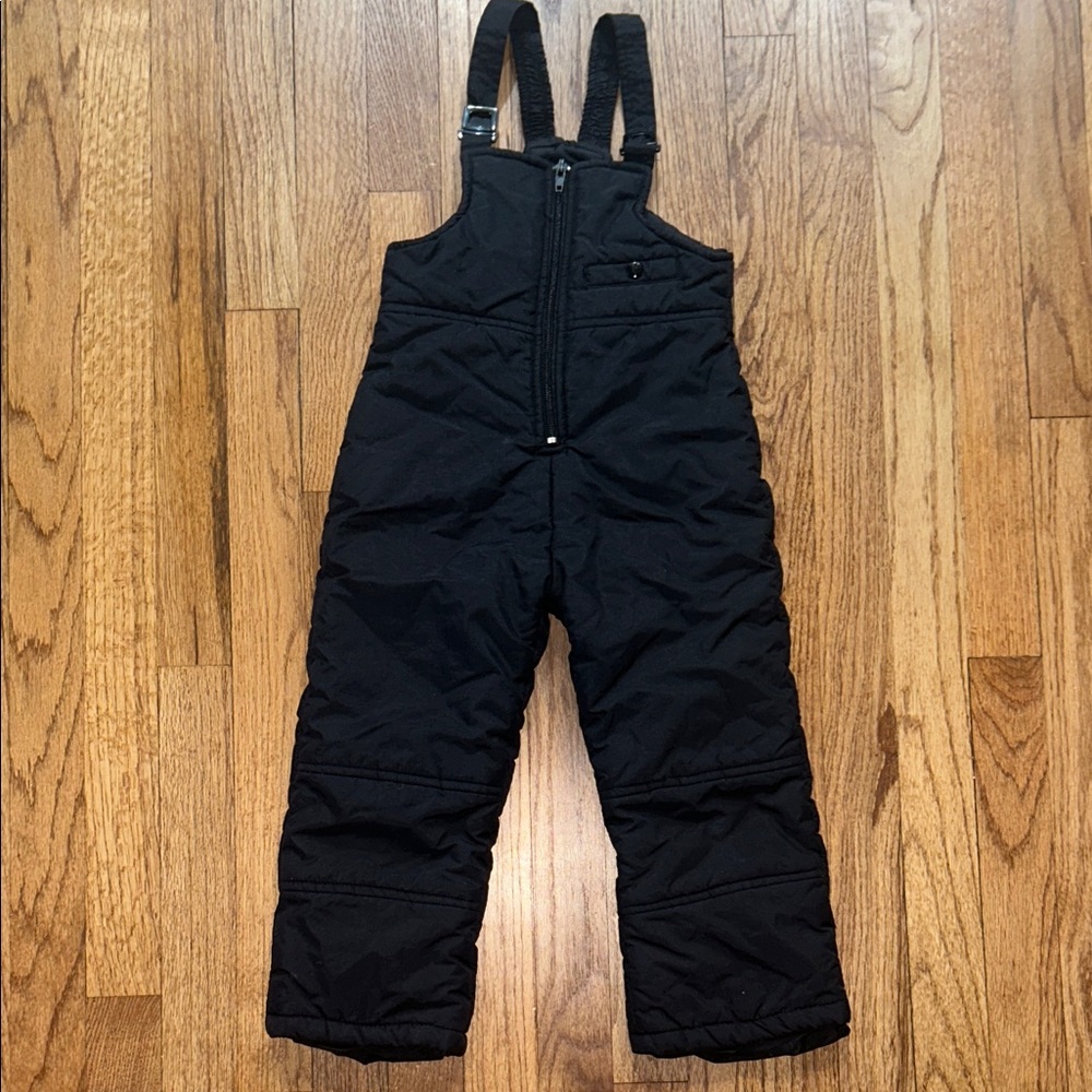 Big Chill Black Kids Water Resistent Outerwear Snow Bib size 5